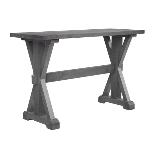 Farmhouse X-Base Hall Table