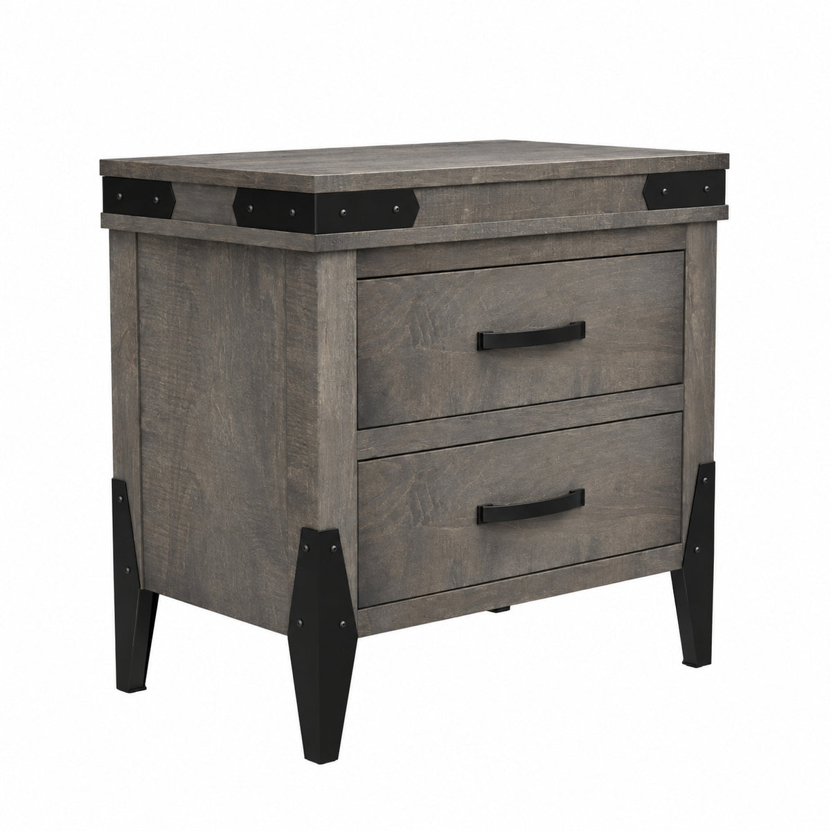 Flat Iron  2 Drawer Chest