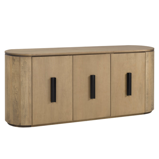Groft sideboard 18" x 60" x 32" 3 door 1 interior  drawer