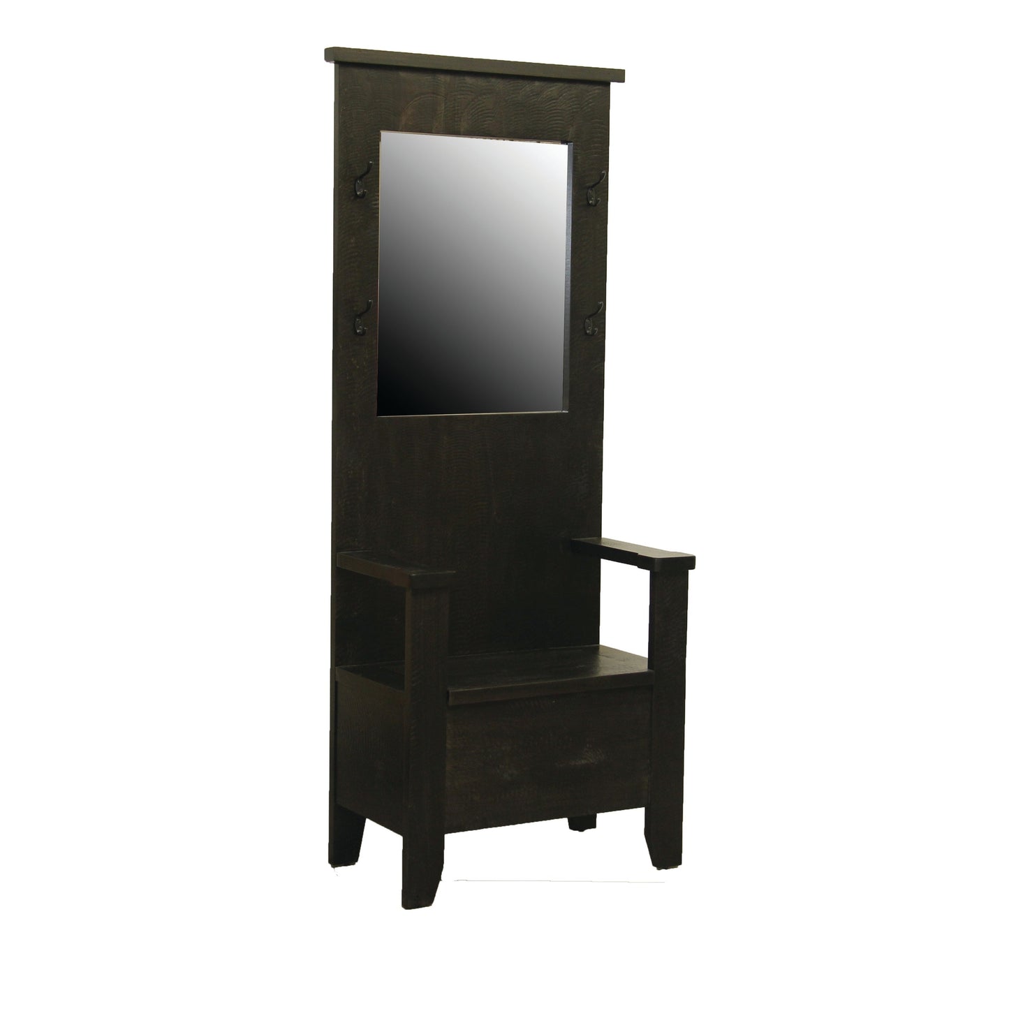 Rough Sawn Entrance Bench