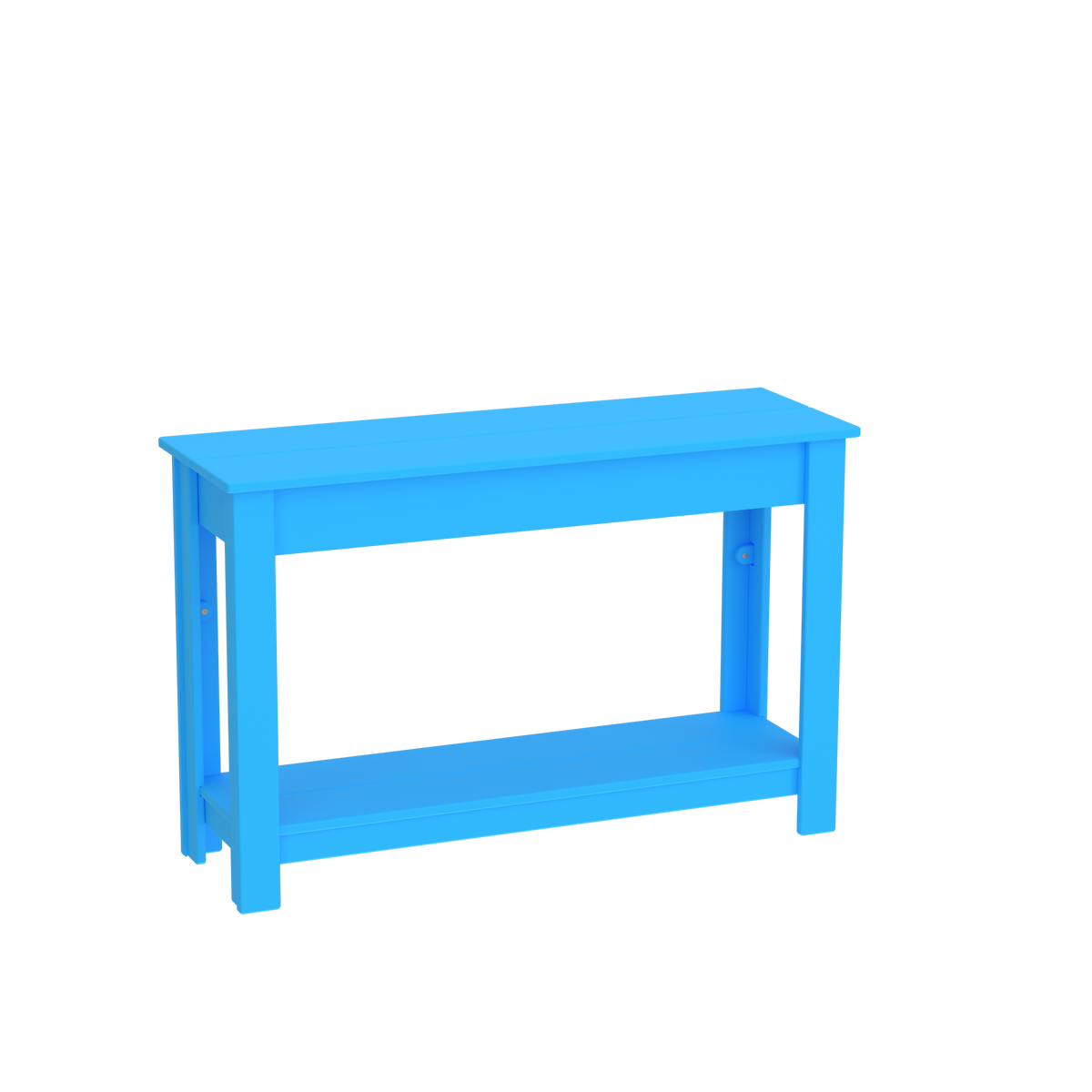 Modern Outdoor Hall Table with Shelf