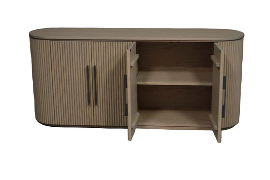 Havana sideboard 18" x 60" x 32" 4 door 2 interior drawer
