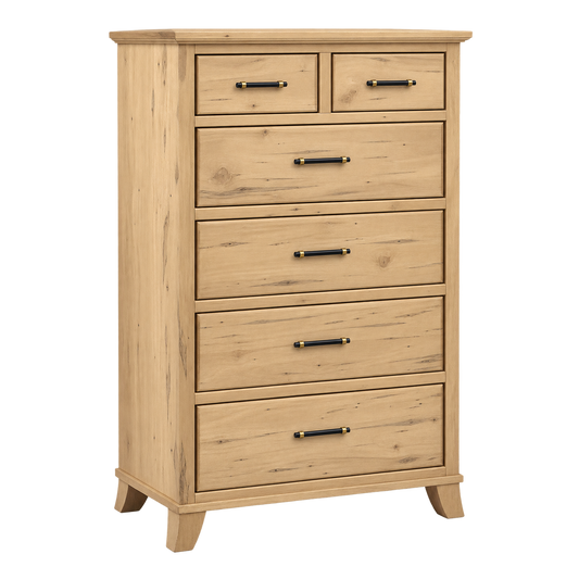 Bourbon  6 Drawer LG Chest