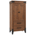 Flat Iron  Plain Top Armoire 36"W