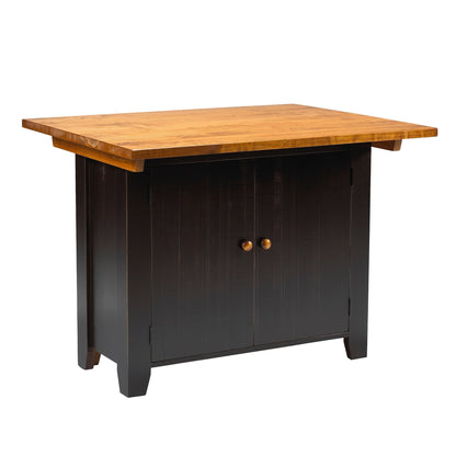 Rough Cut  Island w/2 Doors On Each Side 45"W