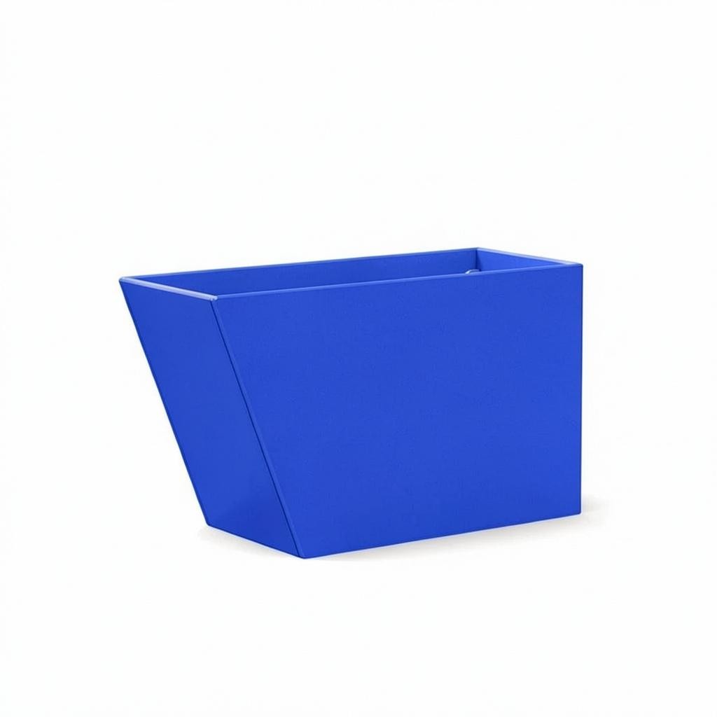 Modern Outdoor Jut Planter Box 18"H