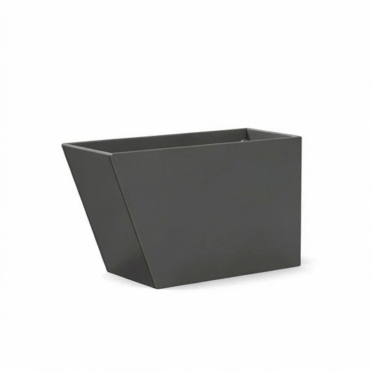 Modern Outdoor Jut Planter Box 18"H