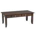 Bourbon  Coffee Table w/2 Drawers