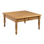 Country Lane Round Coffee Table w/2 Drawers