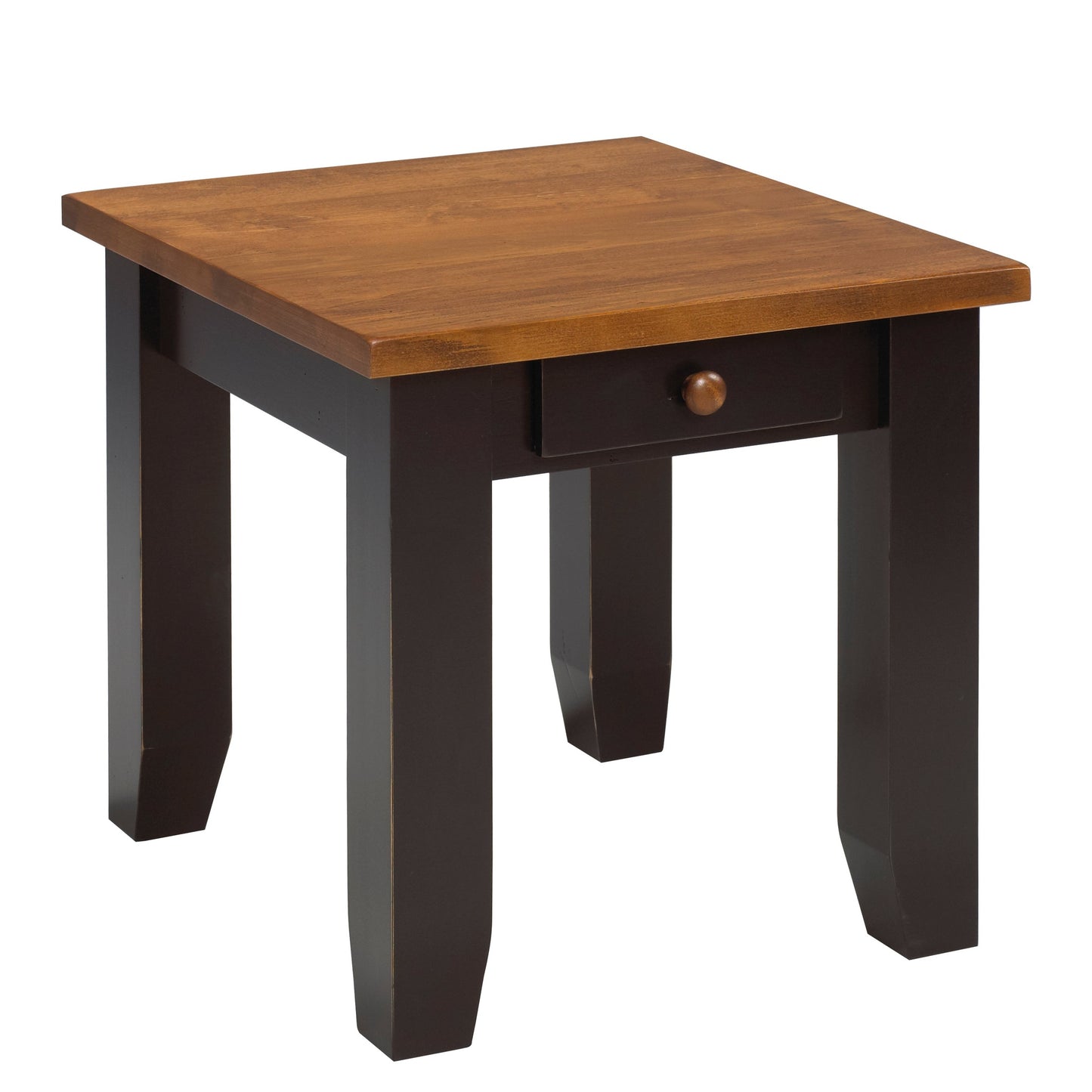 Rough Cut  End Table w/1 Drawer