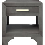Tribeca  End Table w/1 Drawer & Shelf