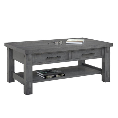 Austin  Coffee Table w/2 Drawers & Shelf