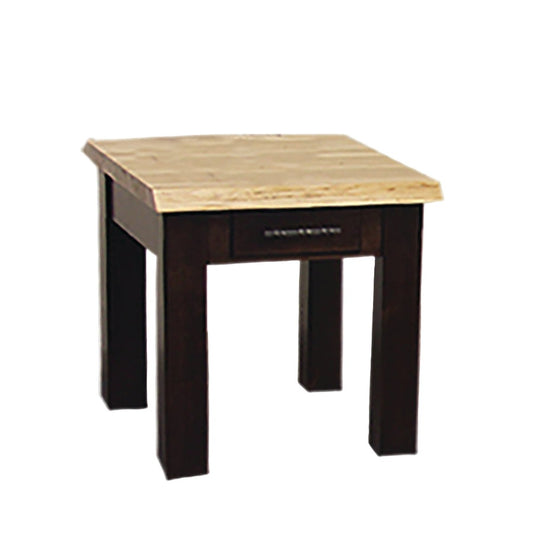 Live Edge  End Table w/1 Drawer