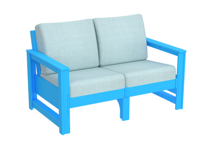 Modern Outdoor Loveseat