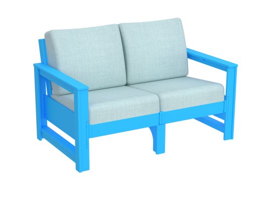 Modern Outdoor Loveseat