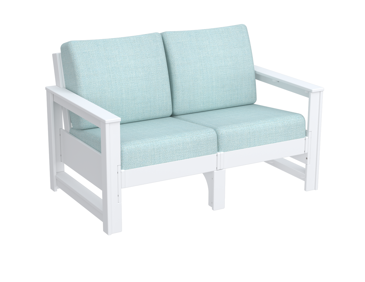Modern Outdoor Loveseat