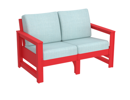 Modern Outdoor Loveseat