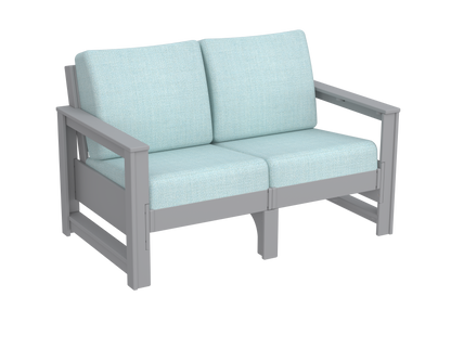 Modern Outdoor Loveseat