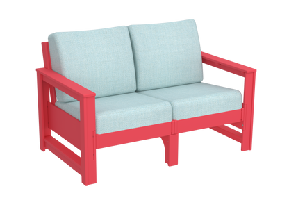 Modern Outdoor Loveseat