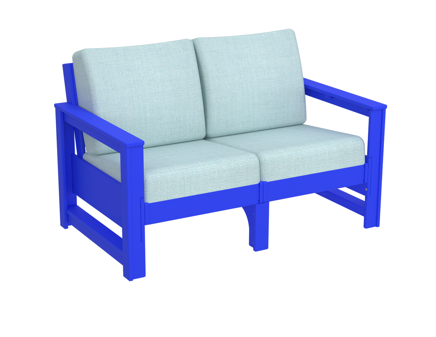 Modern Outdoor Loveseat