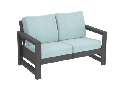 Modern Outdoor Loveseat