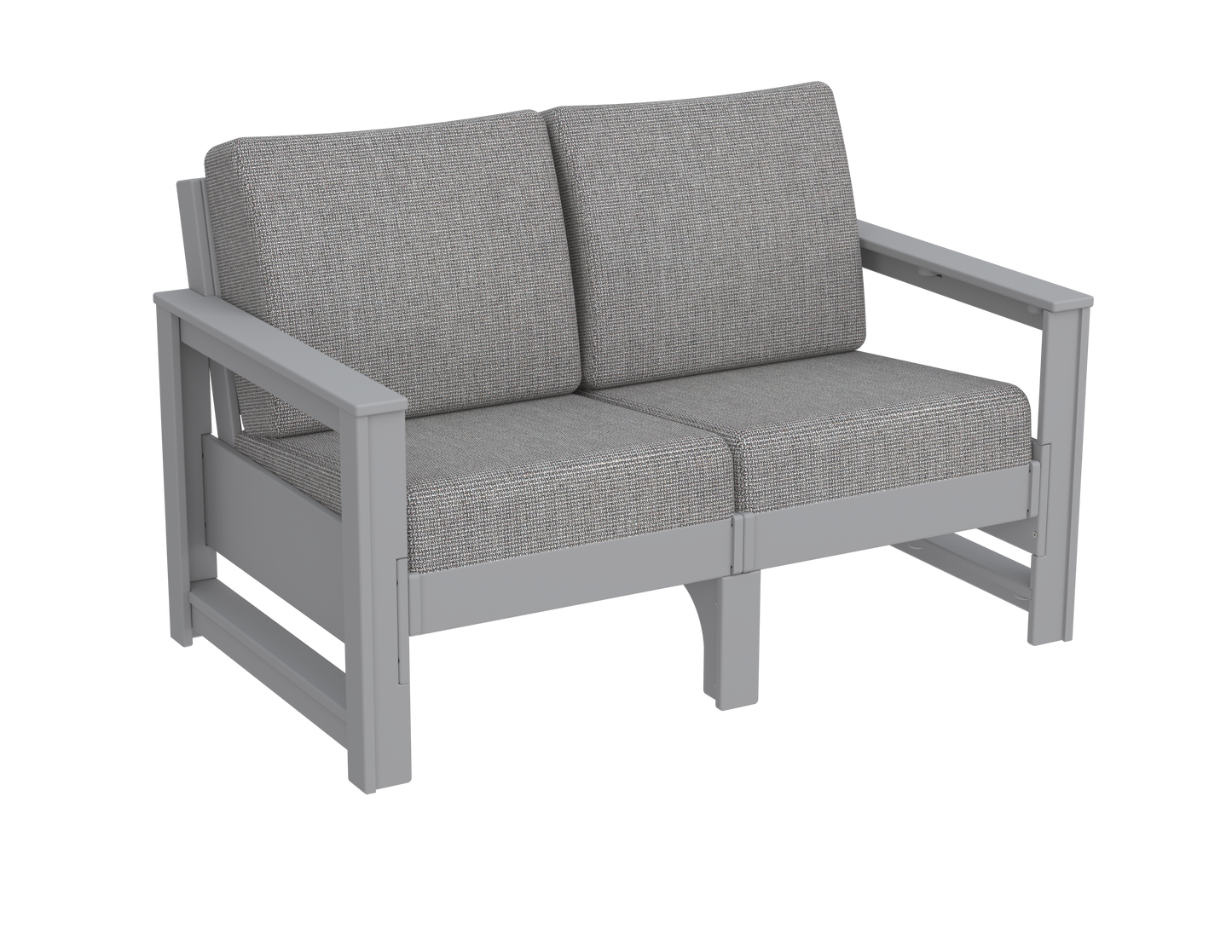 Modern Outdoor Loveseat