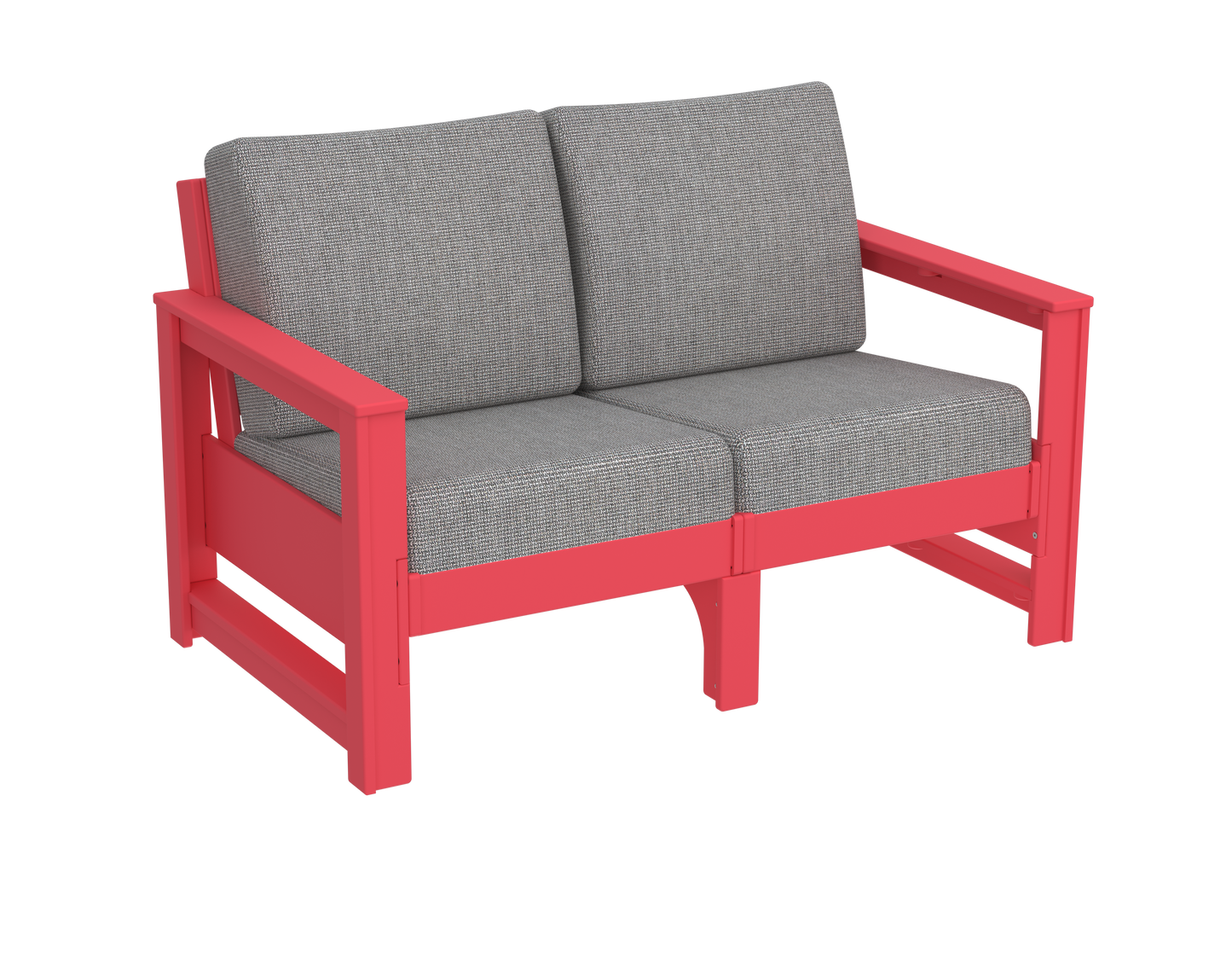 Modern Outdoor Loveseat