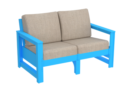 Modern Outdoor Loveseat