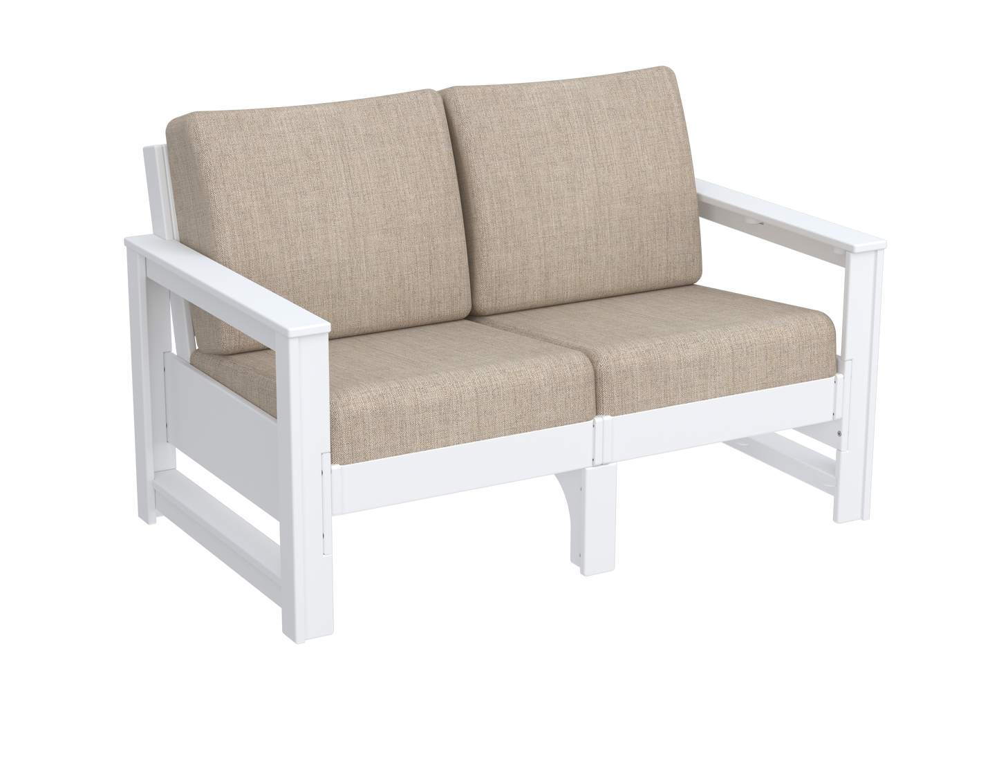 Modern Outdoor Loveseat
