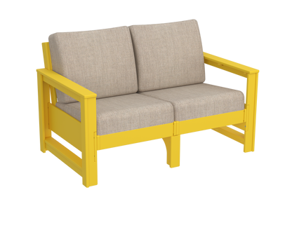 Modern Outdoor Loveseat