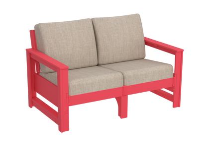 Modern Outdoor Loveseat