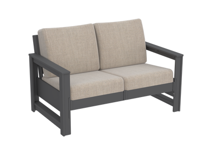 Modern Outdoor Loveseat