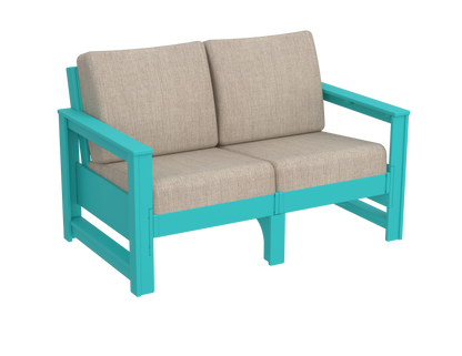 Modern Outdoor Loveseat