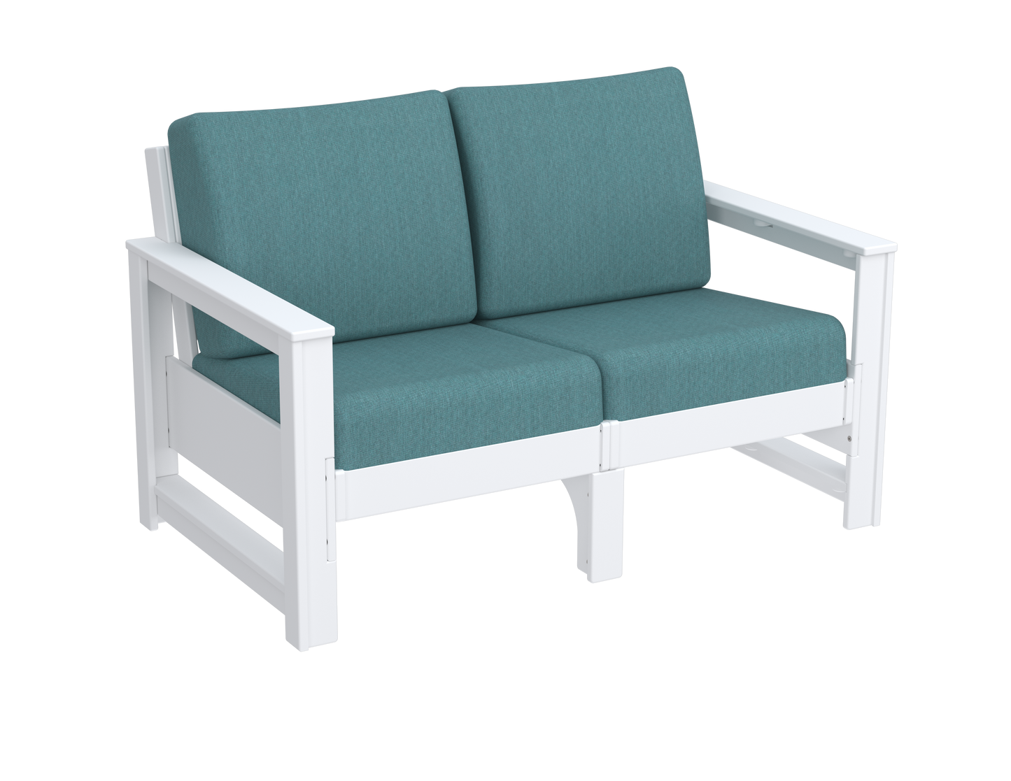 Modern Outdoor Loveseat