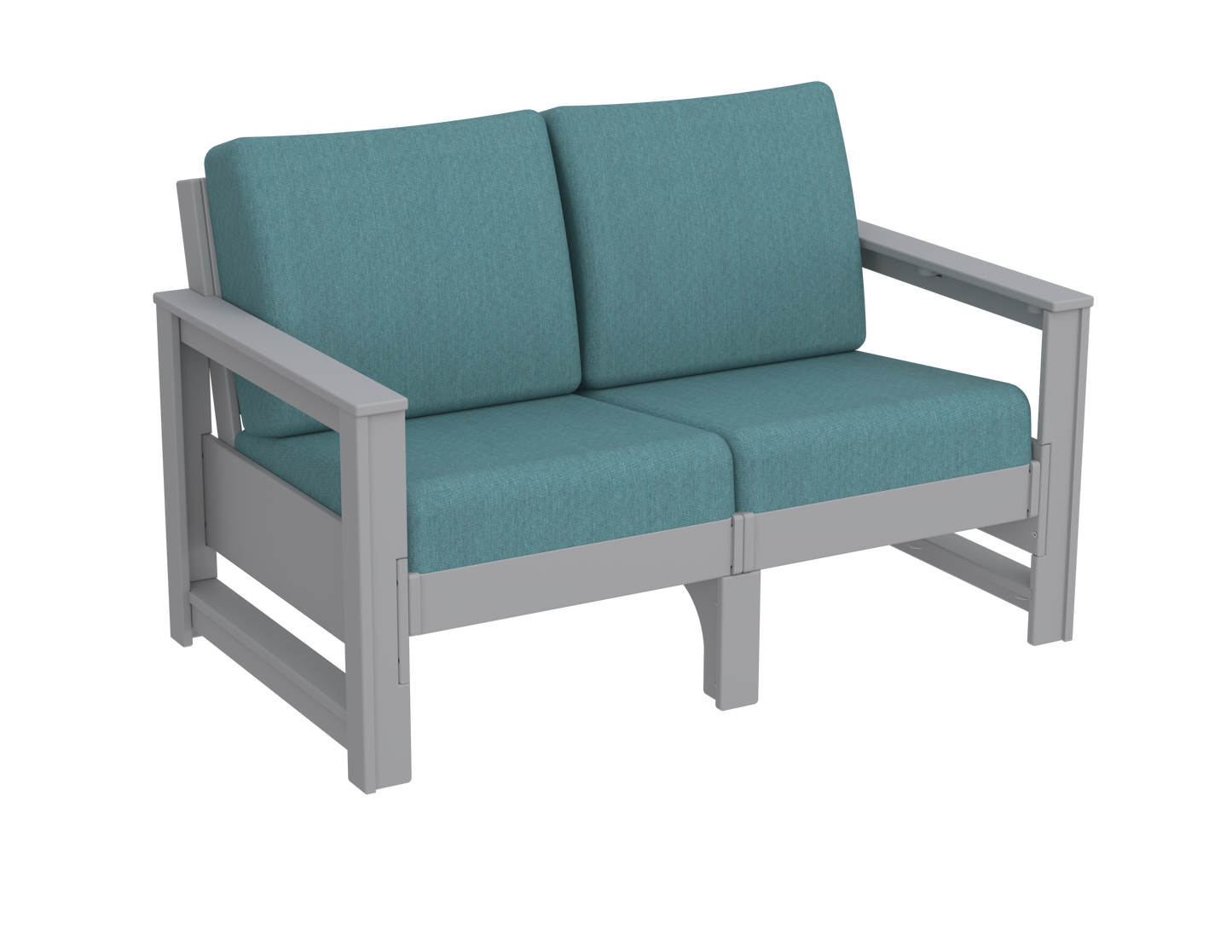 Modern Outdoor Loveseat