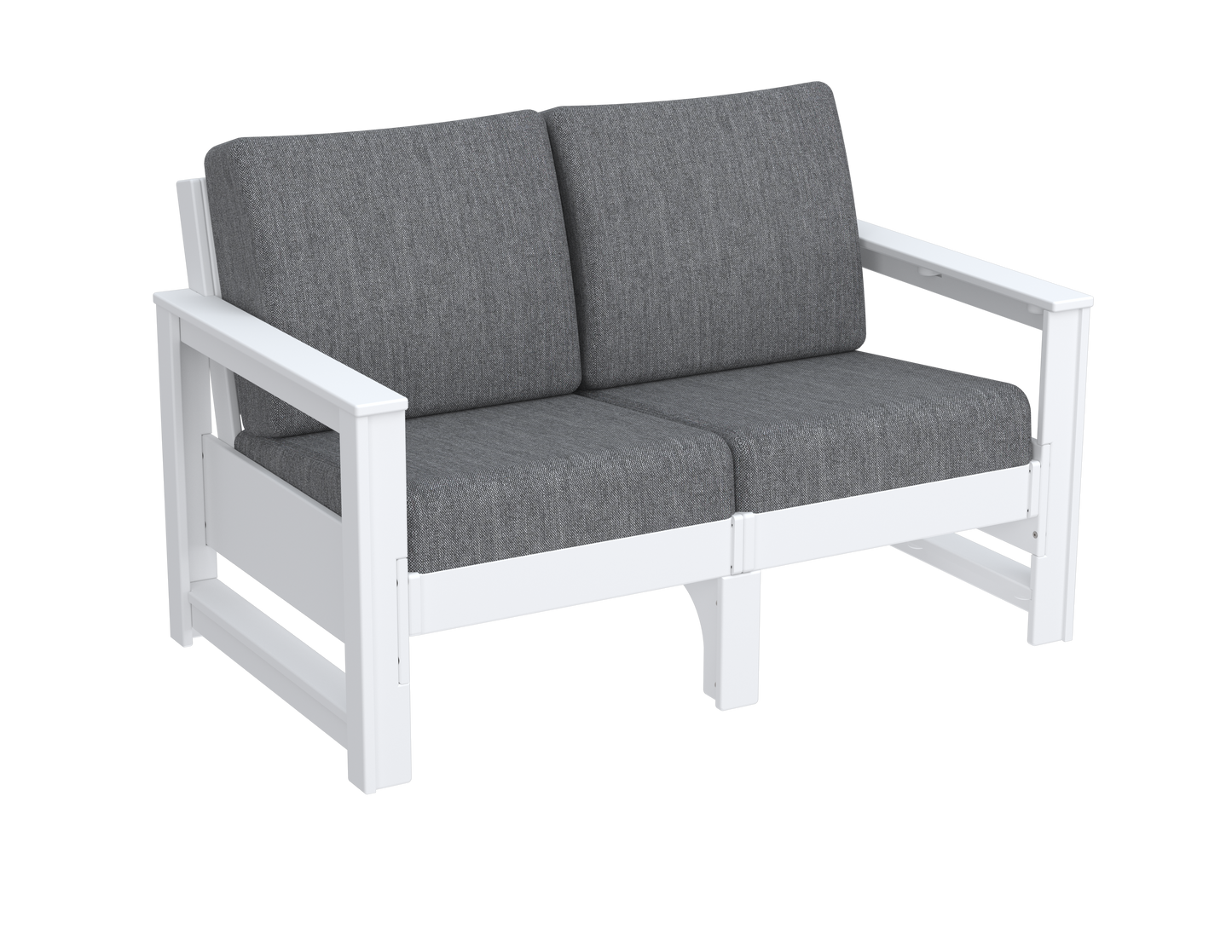 Modern Outdoor Loveseat