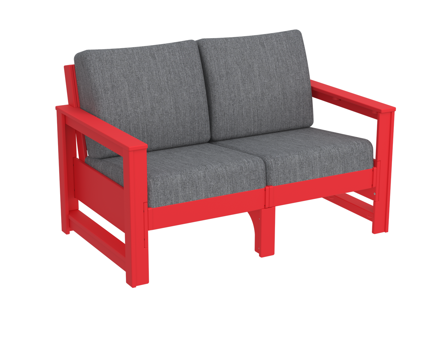 Modern Outdoor Loveseat