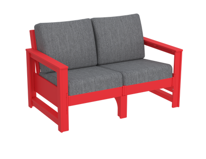Modern Outdoor Loveseat