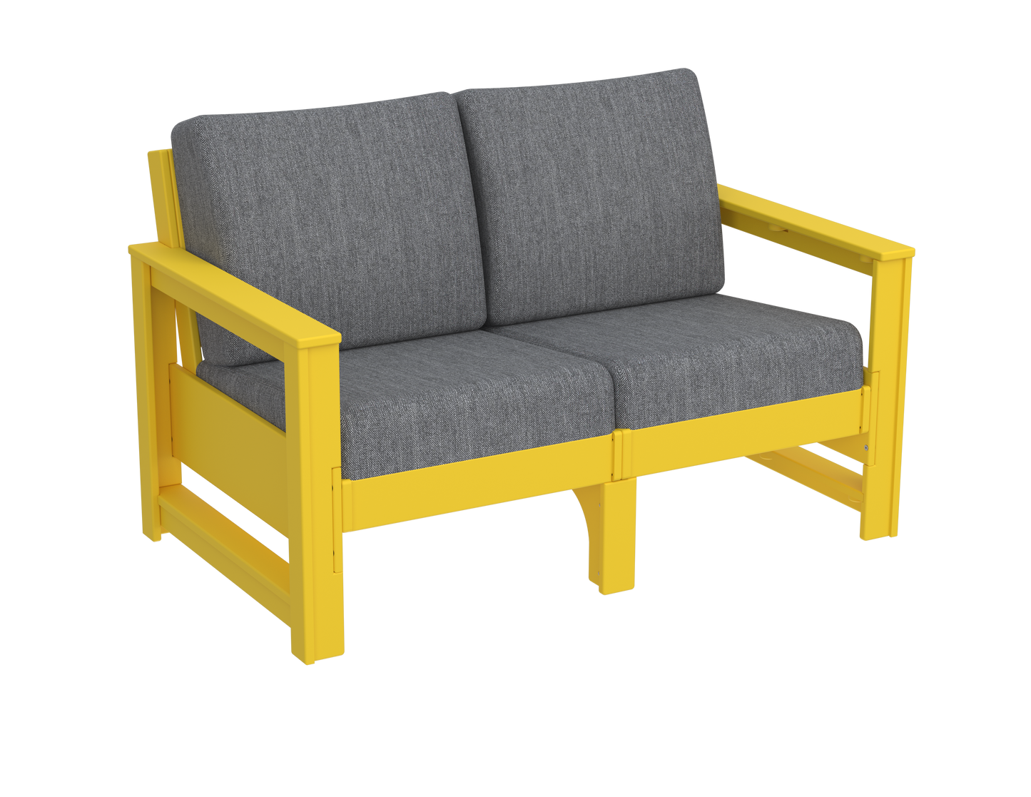 Modern Outdoor Loveseat