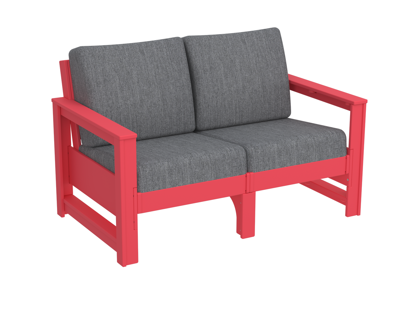 Modern Outdoor Loveseat