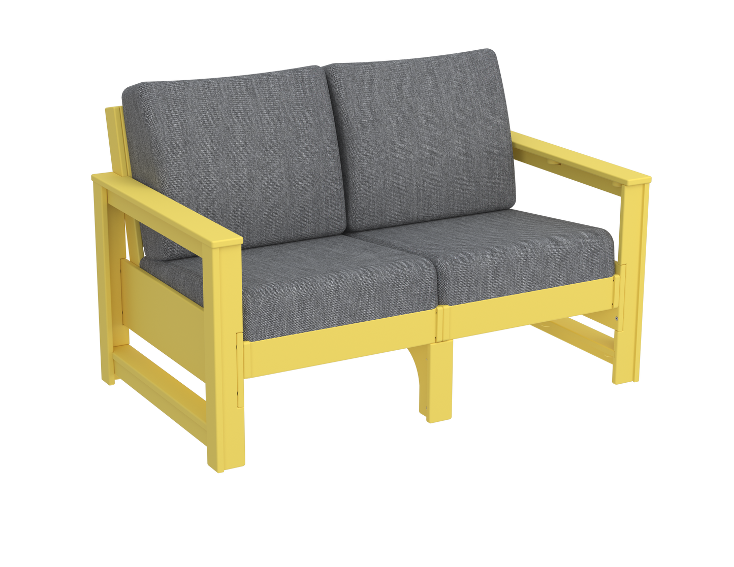 Modern Outdoor Loveseat