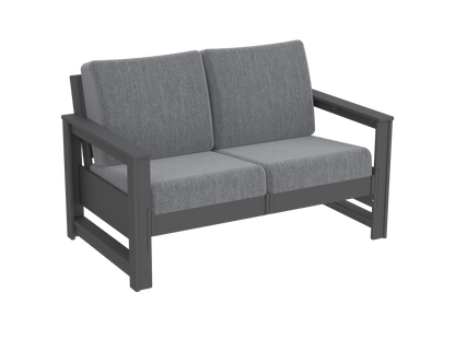Modern Outdoor Loveseat
