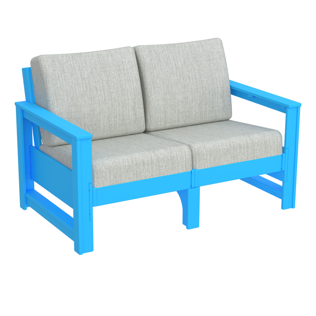 Modern Outdoor Loveseat