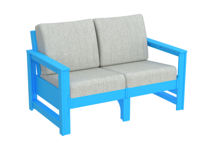 Modern Outdoor Loveseat