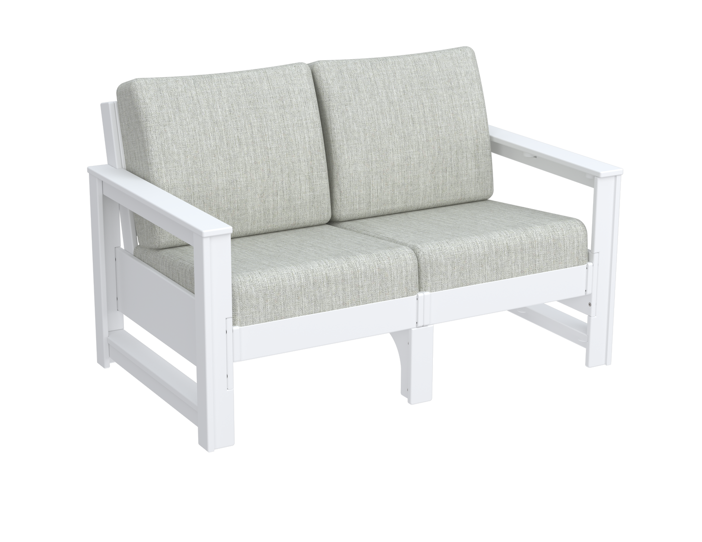 Modern Outdoor Loveseat