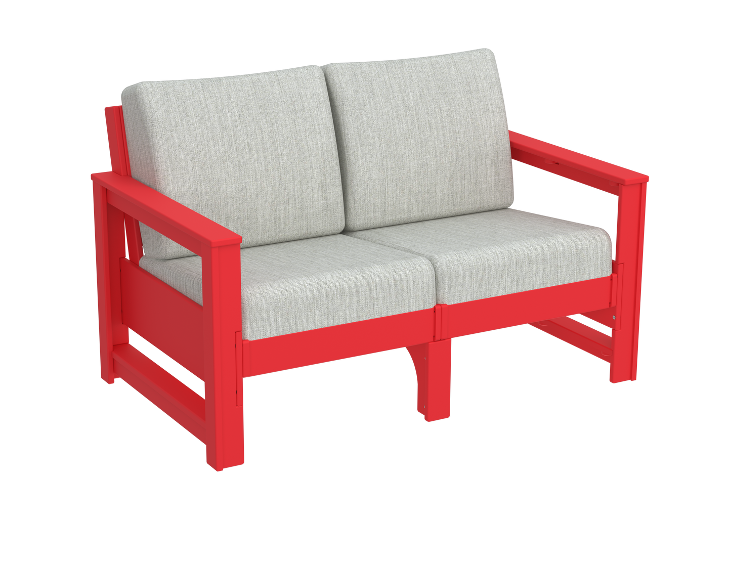 Modern Outdoor Loveseat