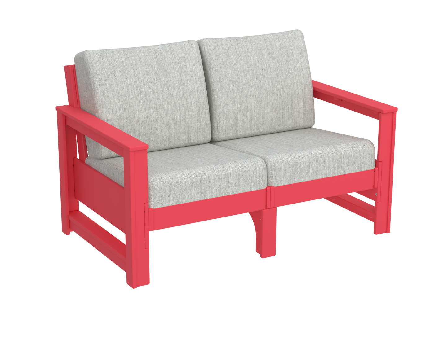 Modern Outdoor Loveseat