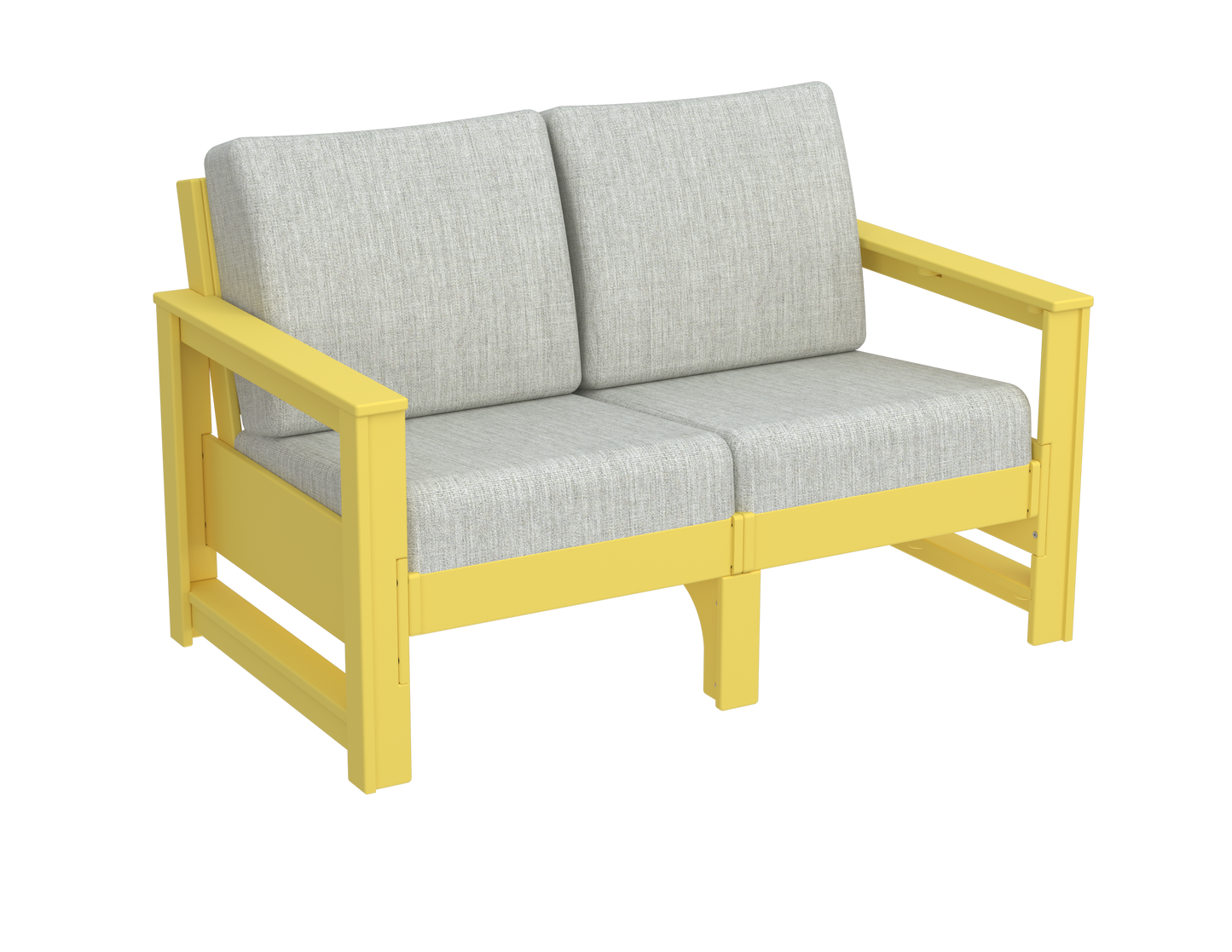 Modern Outdoor Loveseat