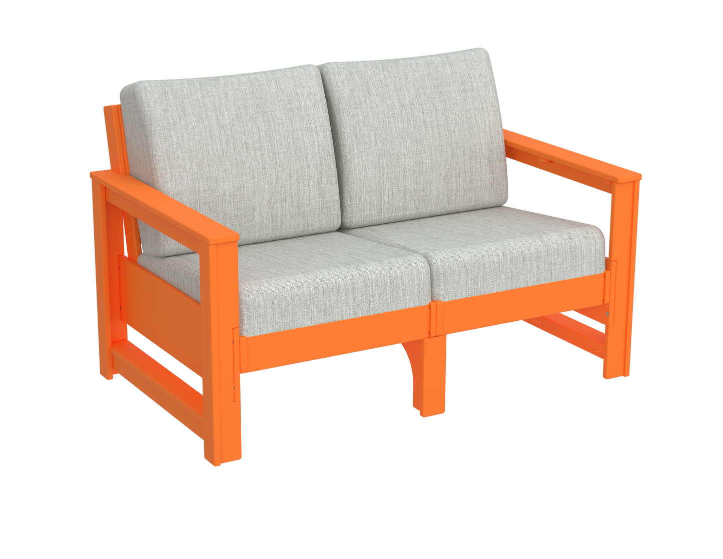 Modern Outdoor Loveseat
