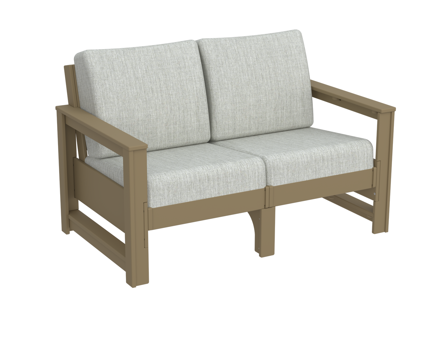 Modern Outdoor Loveseat